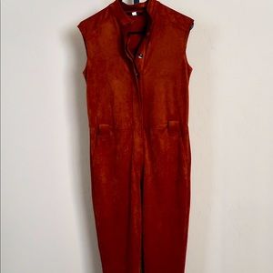 Banana Republic Suede Jumpsuit of dreams!! In excellent condition! Size S-M